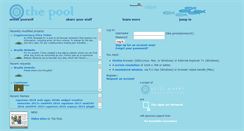 Desktop Screenshot of pool.newmedia.umaine.edu