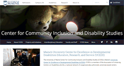 Desktop Screenshot of ccids.umaine.edu