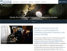 Tablet Screenshot of ccids.umaine.edu