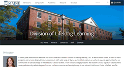 Desktop Screenshot of dll.umaine.edu